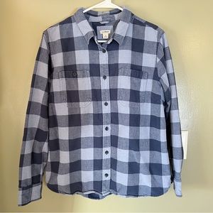 LL Bean flannel shirt